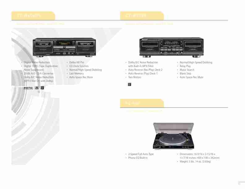 Pioneer Stereo System PL-990-page_pdf